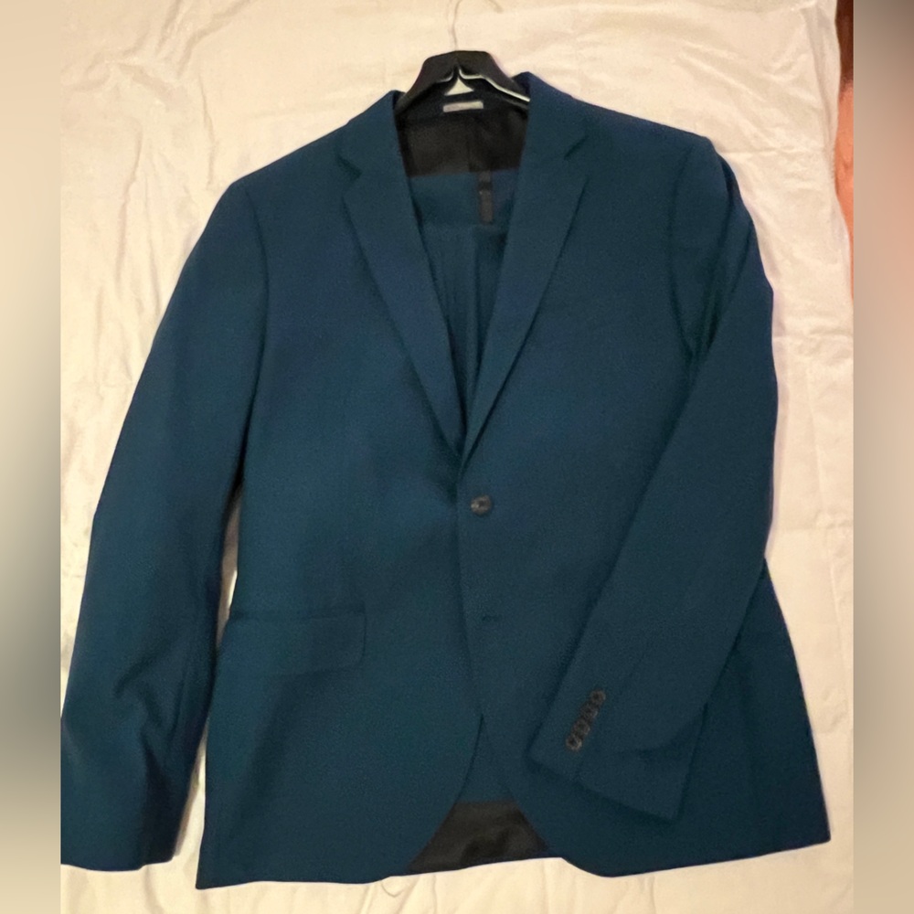 Nordstrom Teal Men's suit (pants and blazer)